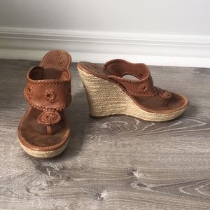 Brown Jack Roger wedges